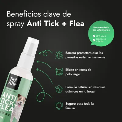 Anti Tick + Flea Spray