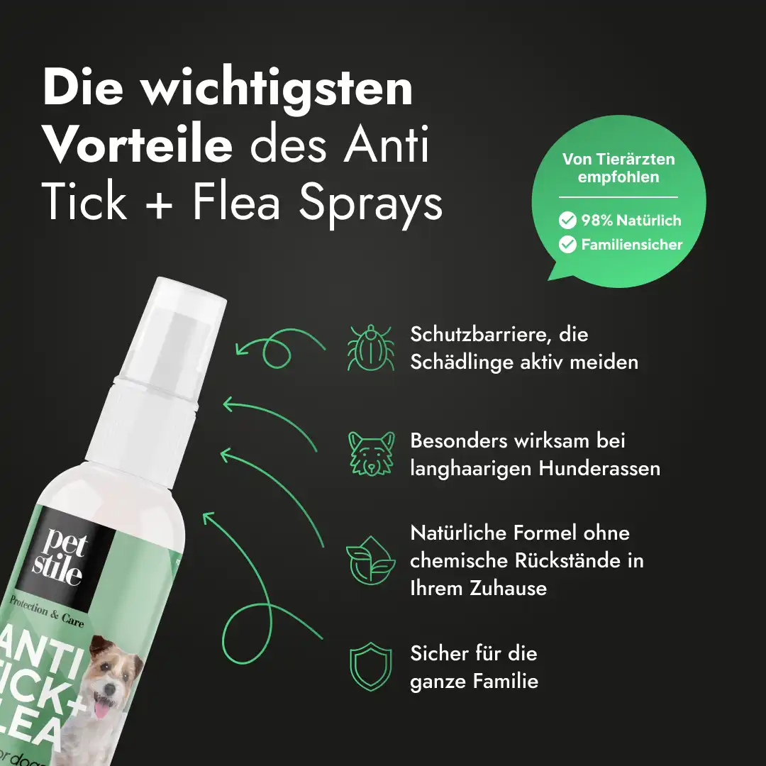 Anti Tick + Flea Spray