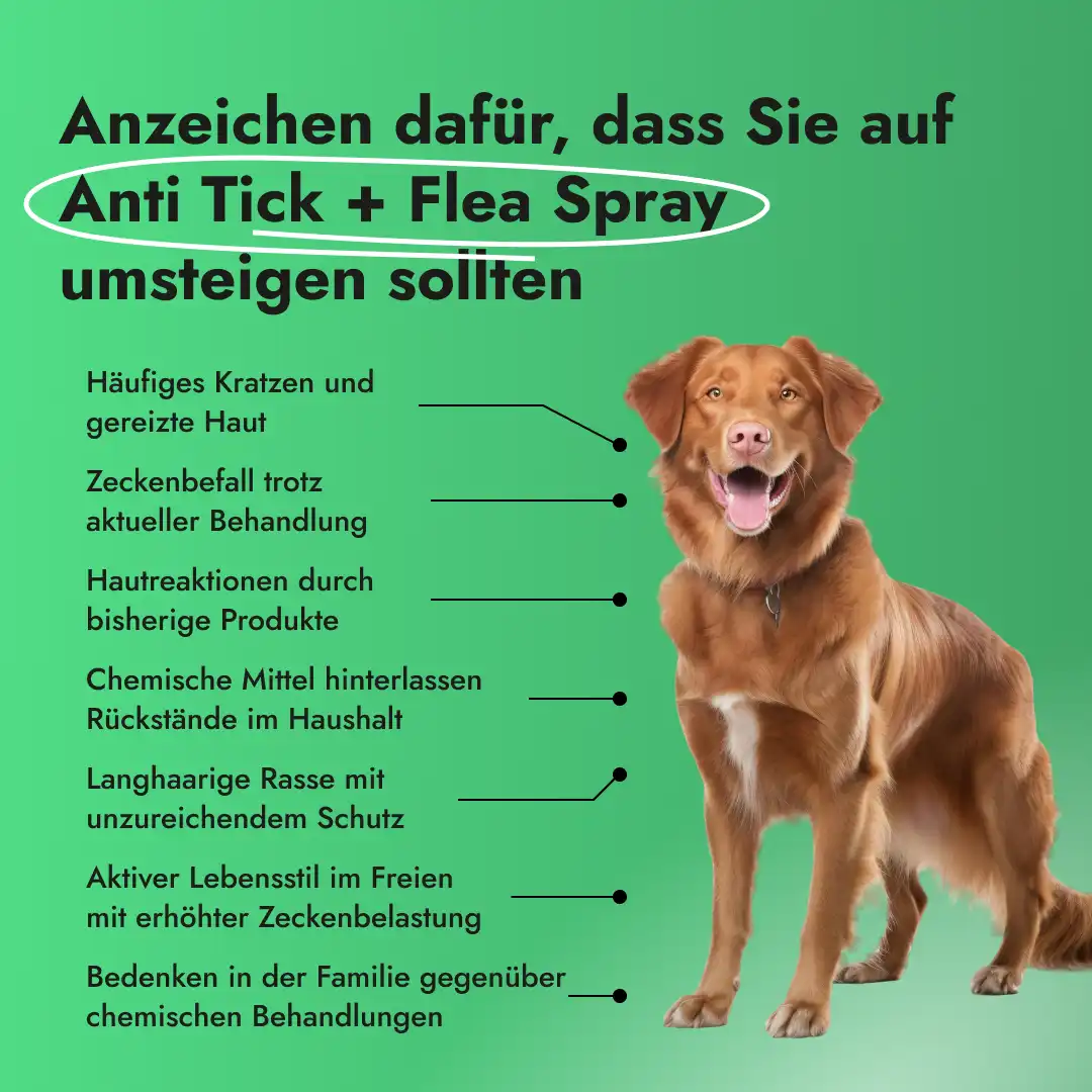 Anti Tick + Flea Spray