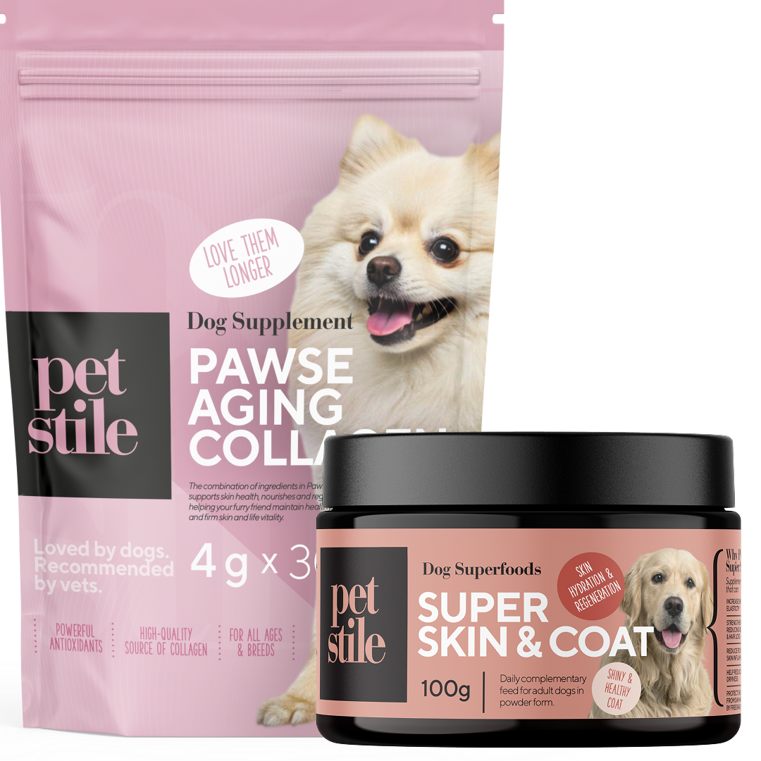 Pawse aging Collagen + Super Skin & Coat